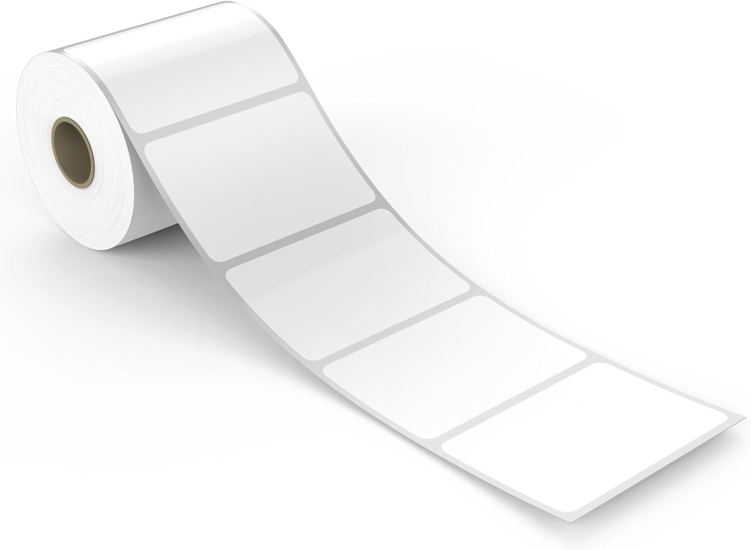 Home Office Image - 500 Blank Name Tag Stickers, 3.5x2.25in,