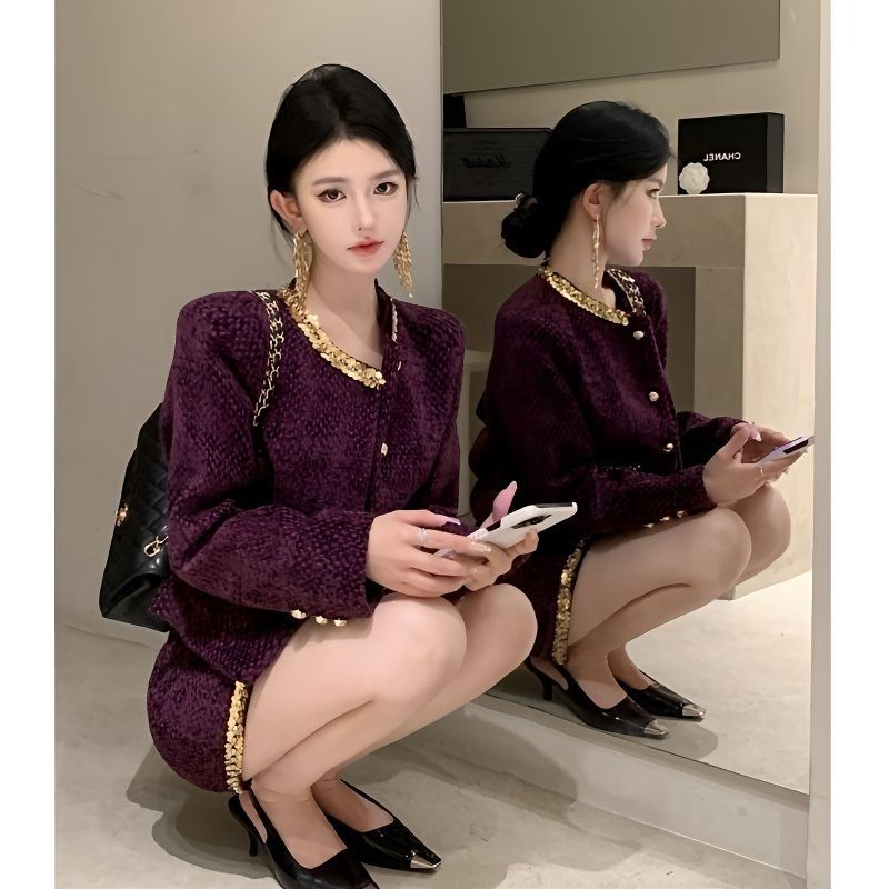 Home Office For Two - New Fashion Sequined Autumn Winter Two