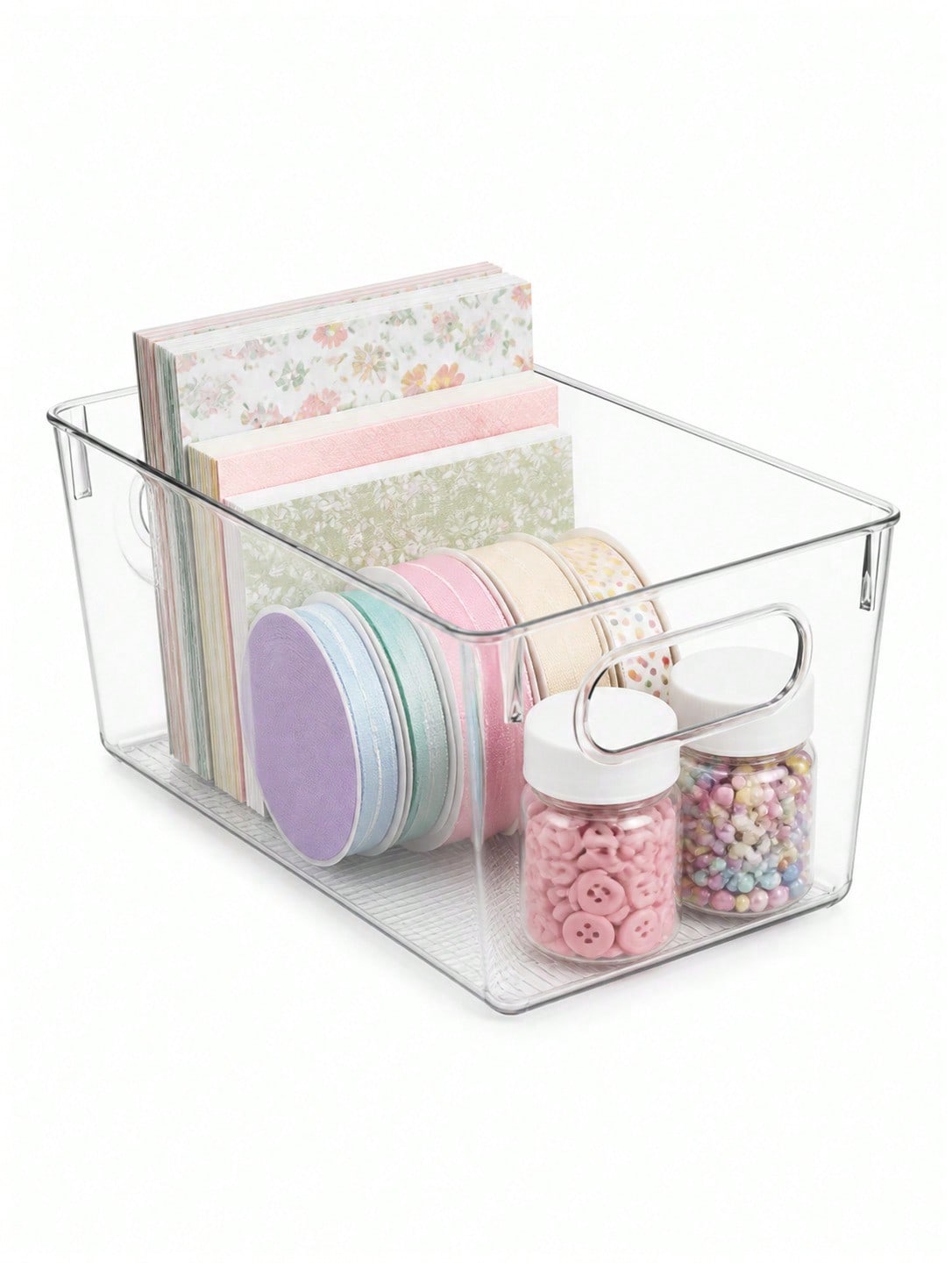 8-Pack Clear Storage Bins with - Home Office Setup review and price
