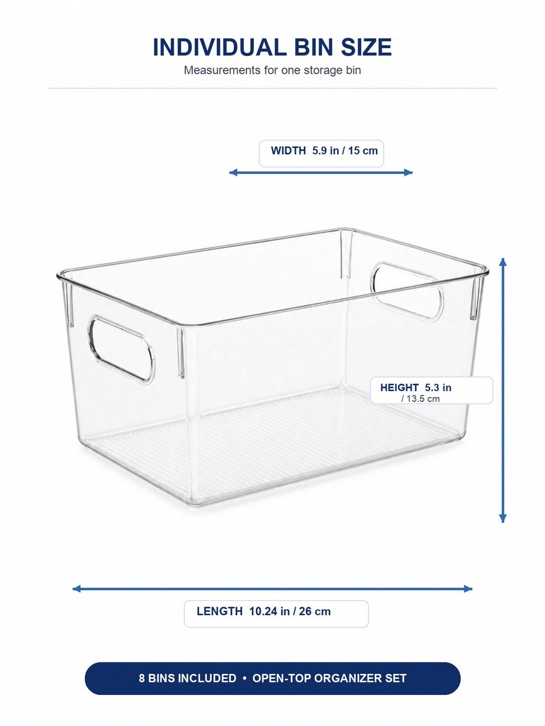 8-Pack Clear Storage Bins with - Home Office Setup review and price