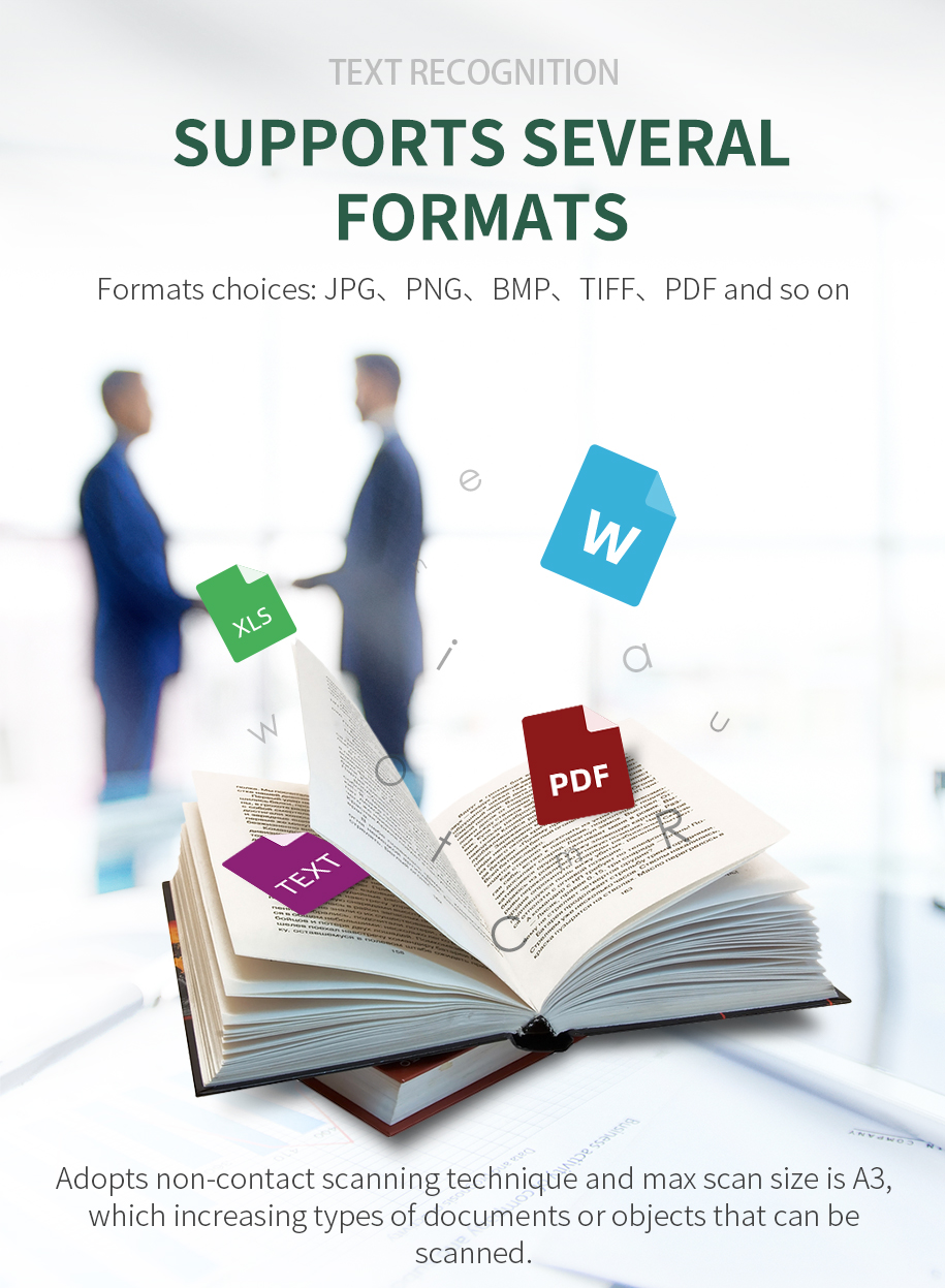 High Speed Automatic Book Scan - Document Scanner Portable review and price