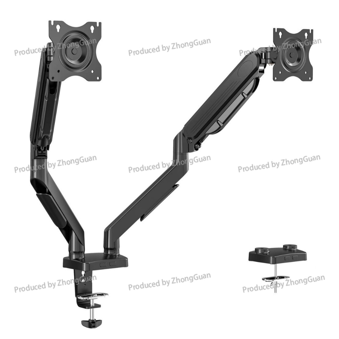 Gas Spring Dual-arm Monitor Mo - Monitor Arm Dual review and price