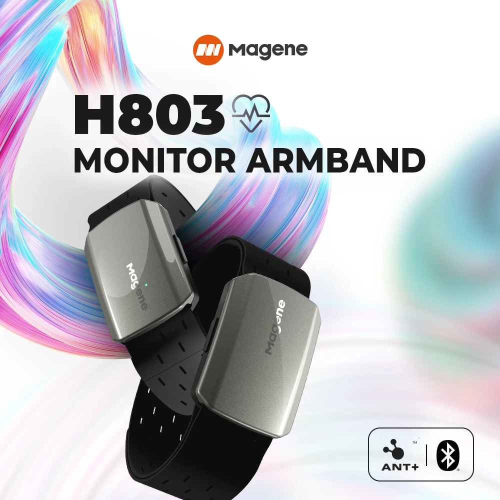 Magene H803 Heart Rate Armband - Monitor Arm Dual review and price