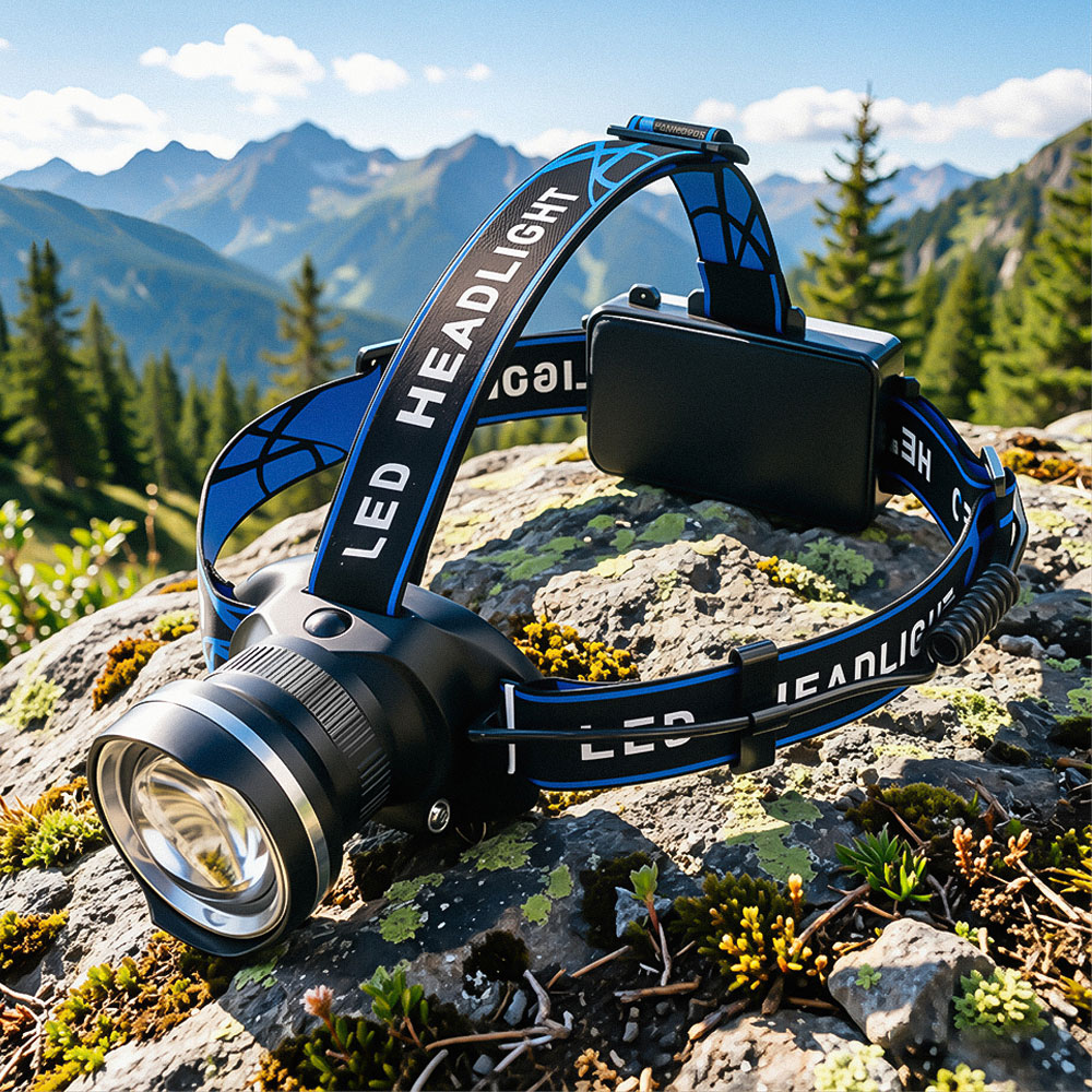 LED Aluminum Alloy Headlamp 4- - Zoom Lighting Kit review and price