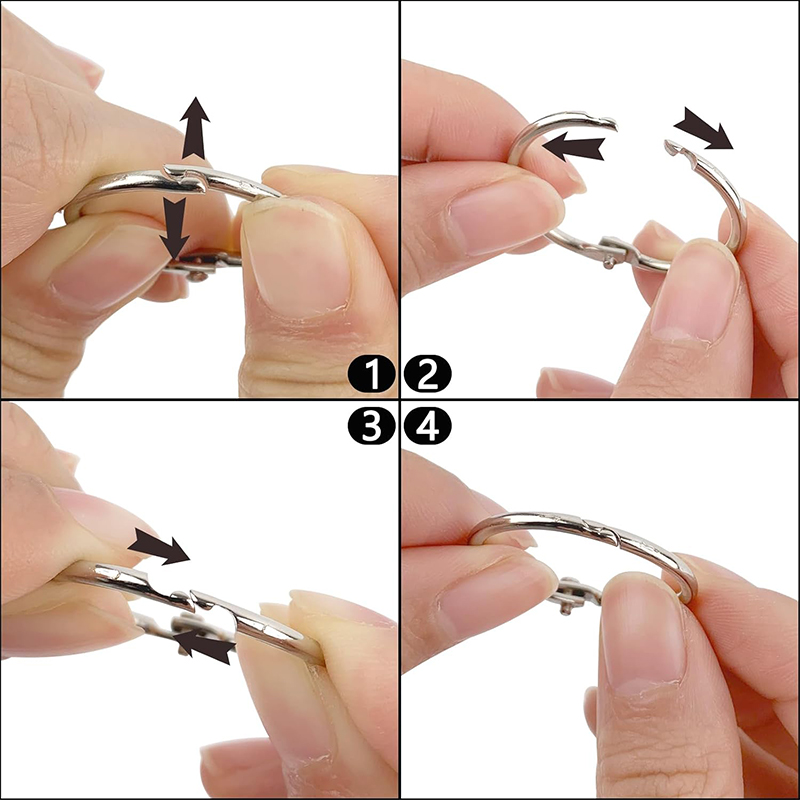 10pcs Loose Leaf Binder Rings  - Home Office Image review and price
