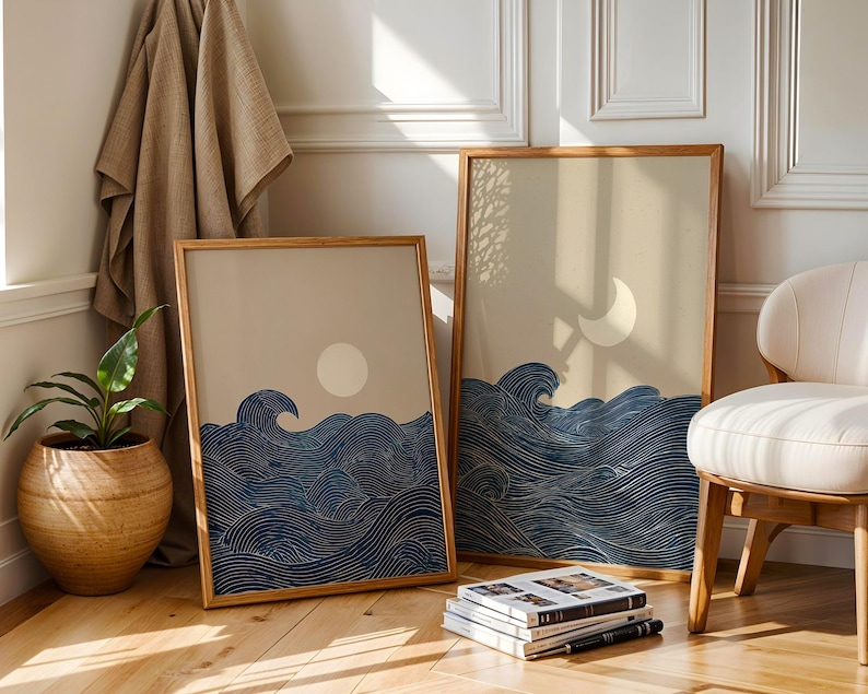 2pcs Japandi Minimalist Moon C - Home Office For Two review and price