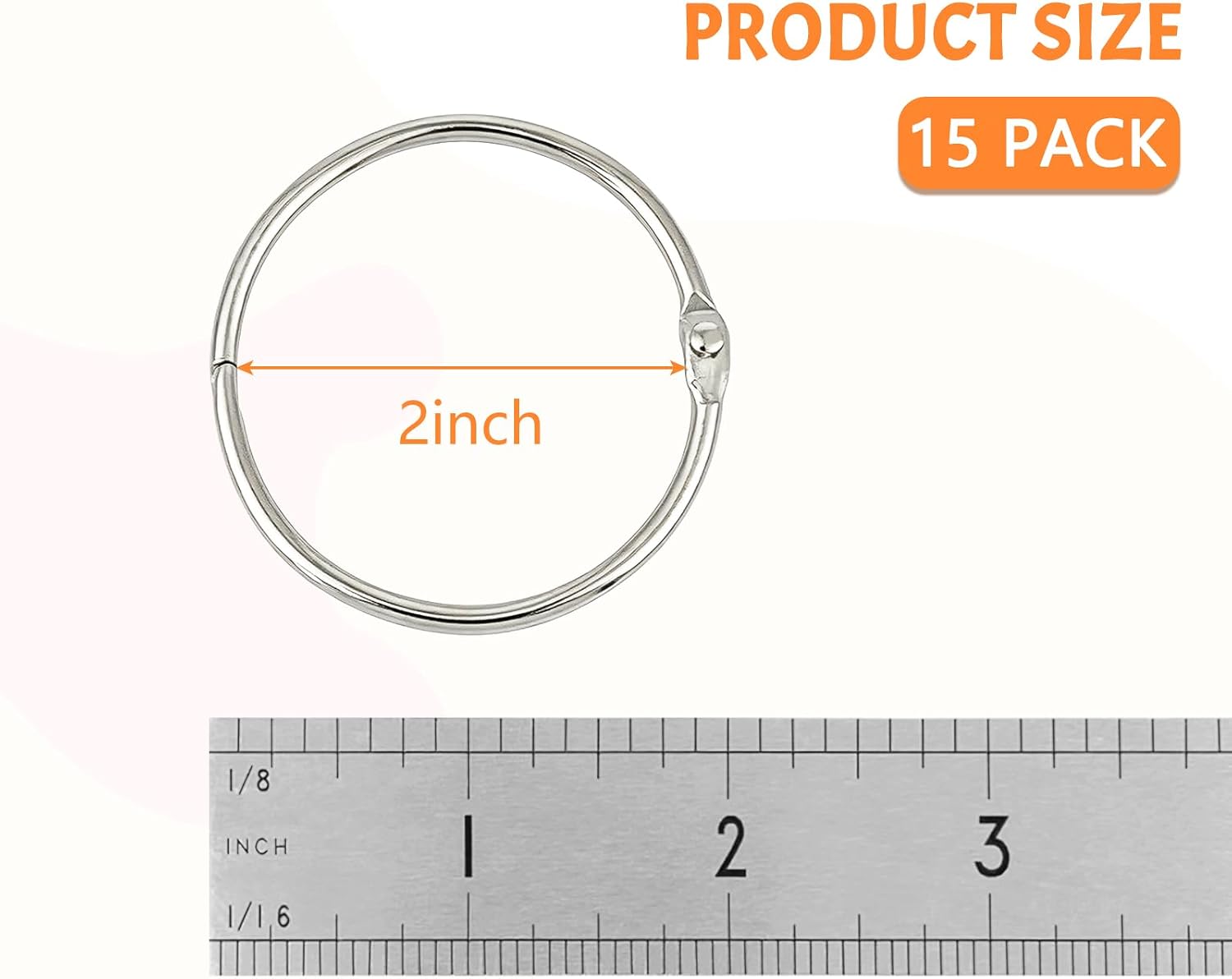 2 Inch Loose Leaf Binder Book  - Home Office Image review and price