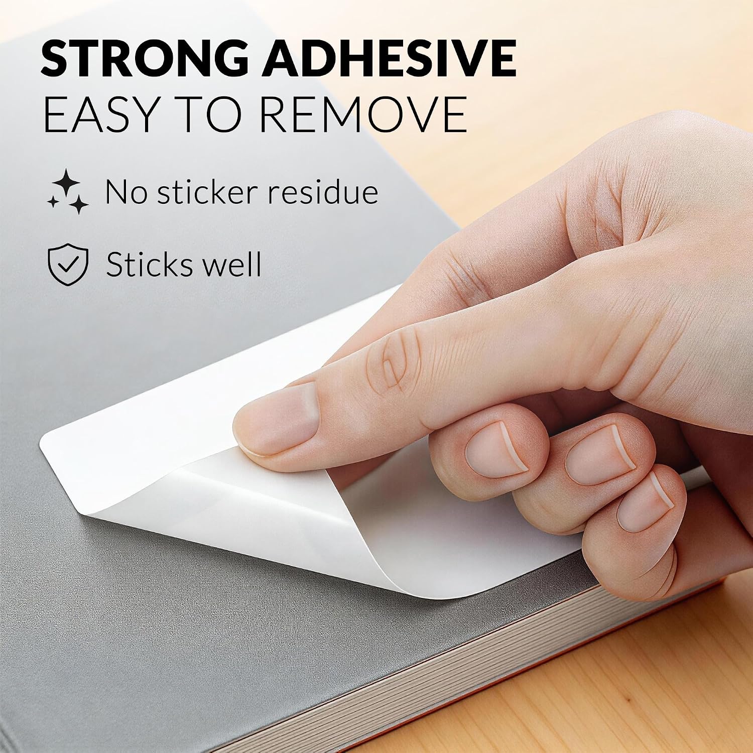 500 Blank Name Tag Stickers, 3 - Home Office Image review and price