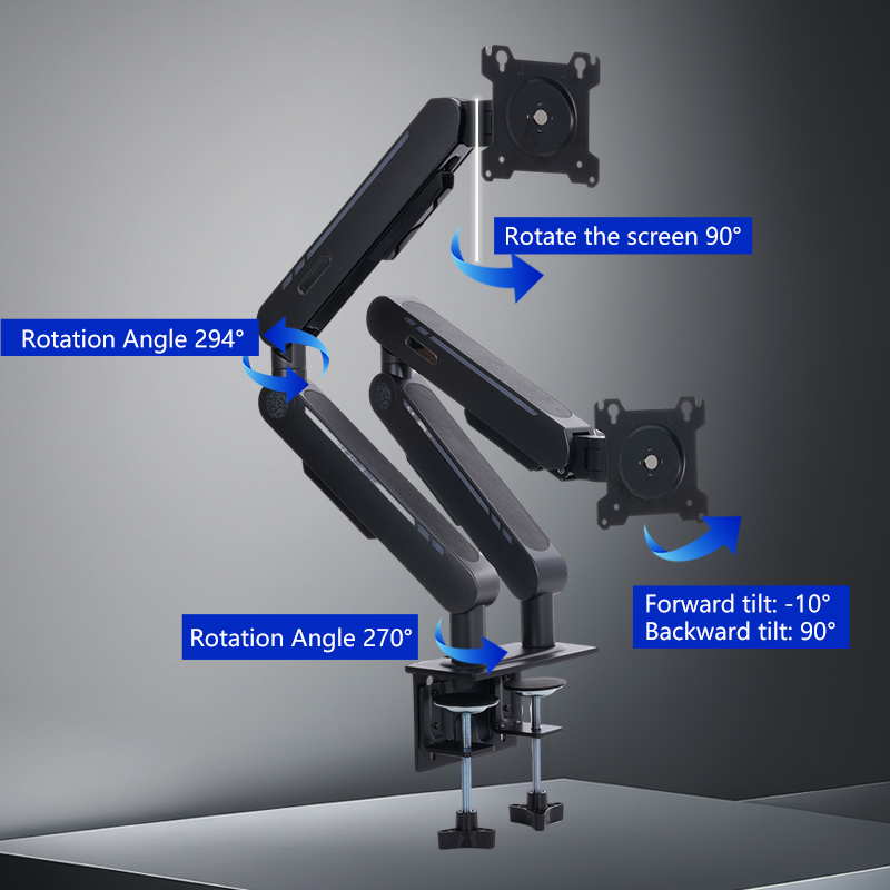 New Arrival Gas Spring Desk Mo - Monitor Arm Dual review and price