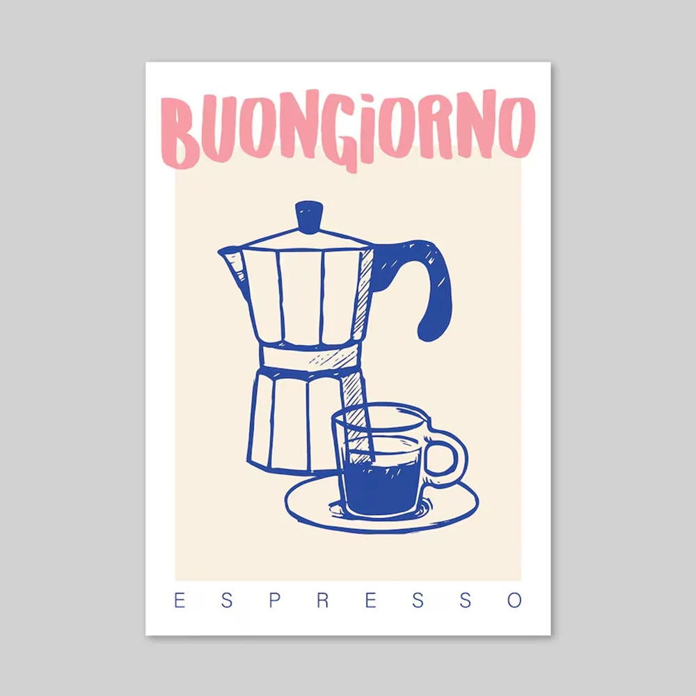 Modern Coffee Espresso Wall Ar - Home Office Image review and price