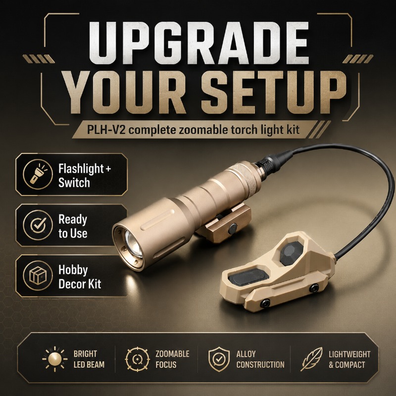 Sturdy PLH‑V2 Rail‑Mount Torch - Zoom Lighting Kit review and price