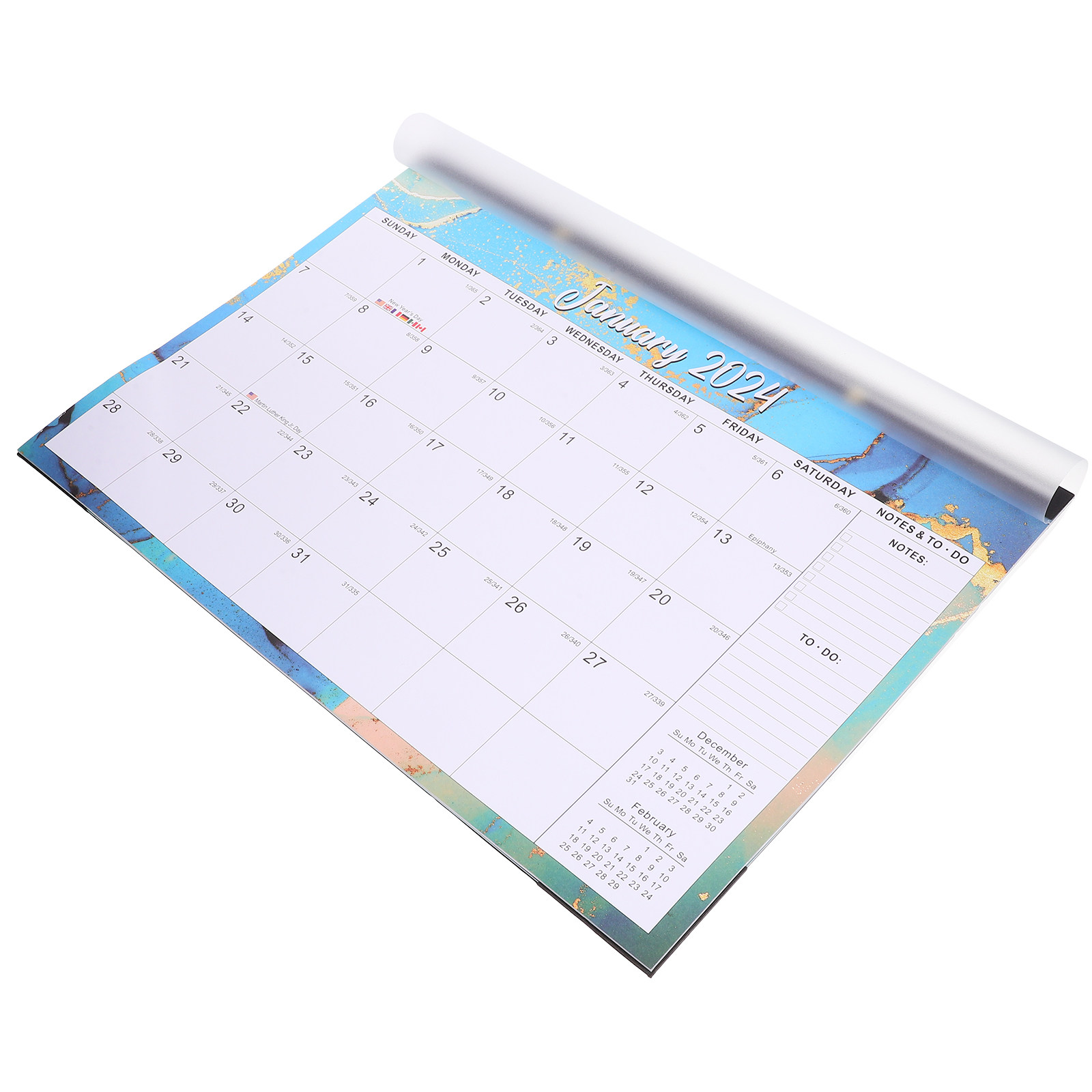 2024 English Monthly Wall Cale - Home Office 2024 review and price