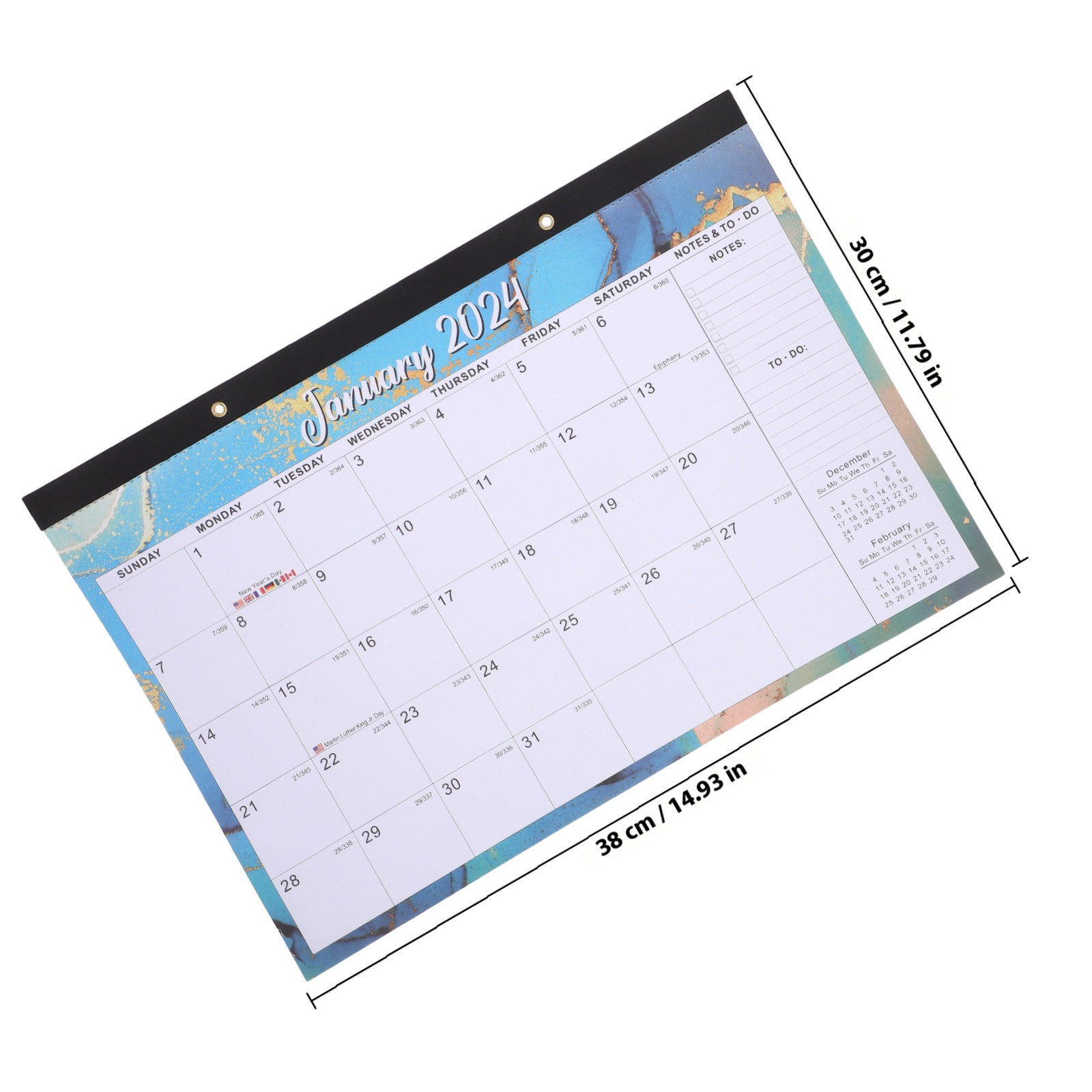 2024 English Monthly Wall Cale - Home Office 2024 review and price