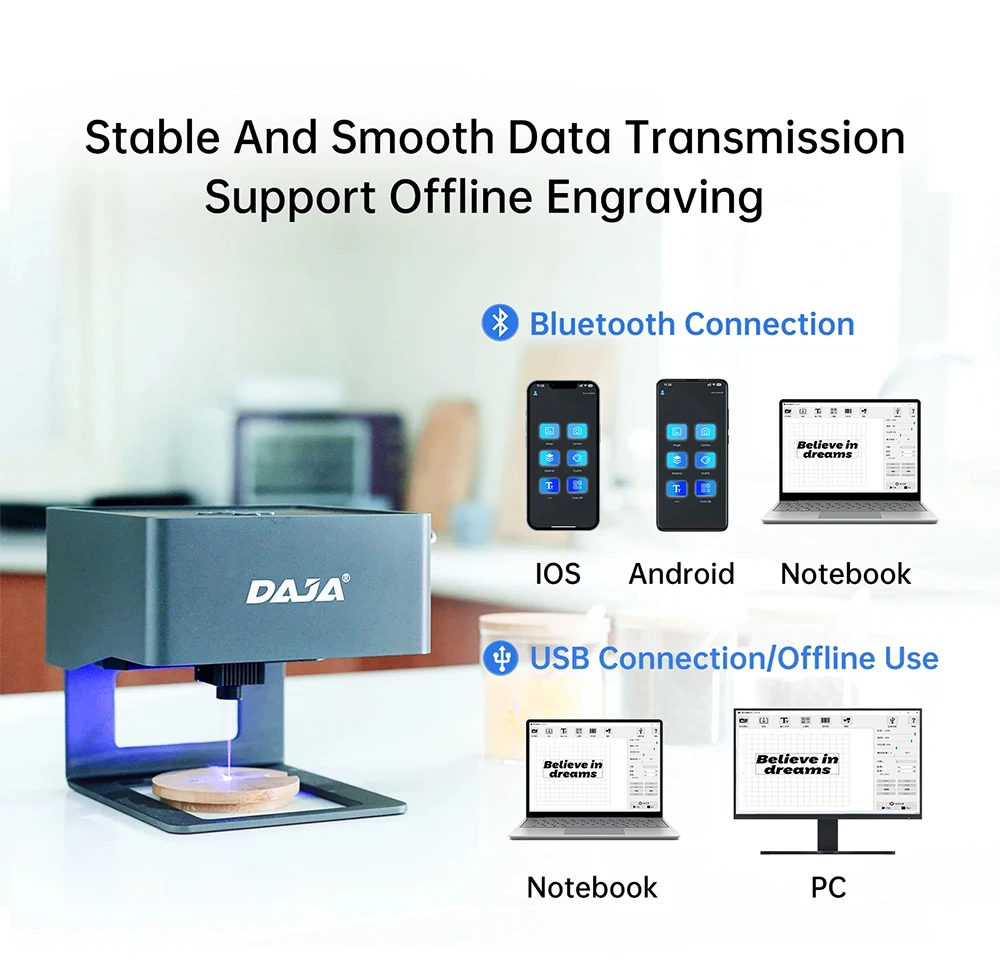 DAJA Laser Engraver CNC DIY DJ - Laser Printer Home review and price