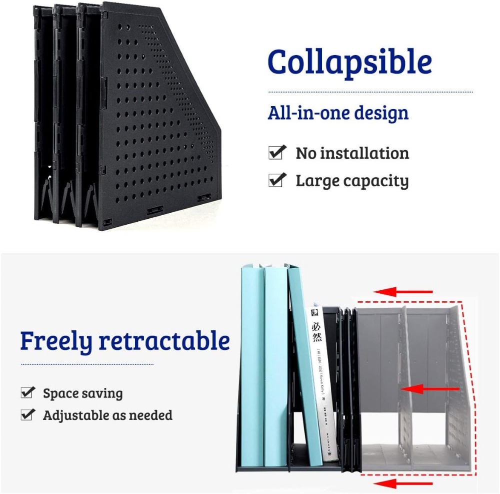 Collapsible Magazine Holder Pl - Home Office Image review and price