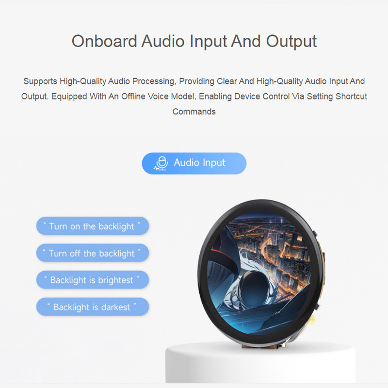 1.46 Inch Round Display ESP32- - Monitor Arm Dual review and price