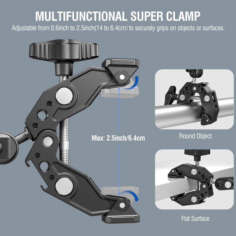 Universal Aluminum Super Clamp - Monitor Arm Dual review and price