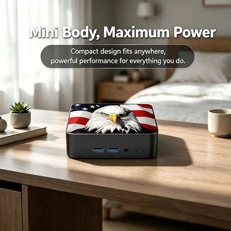 New 2026 USA Canada Flag Mini  - Home Office Pc review and price