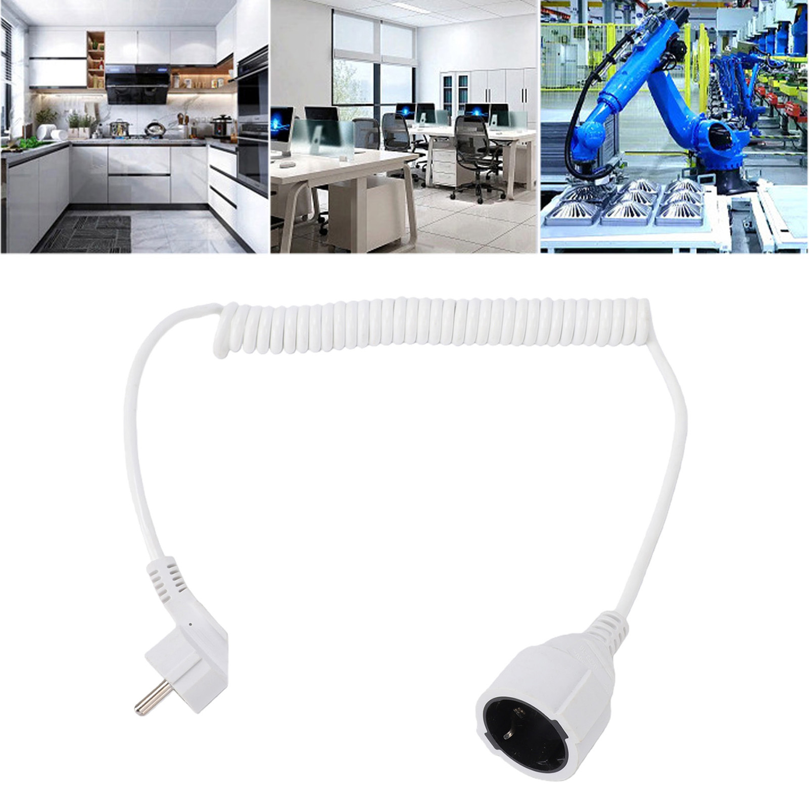 Extension Cord 3 X 1mm² Spiral - Home Office 2M X 2M review and price