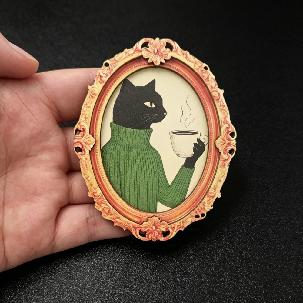 Cute Cat Refrigerator Magnet - - Home Office Design review and price