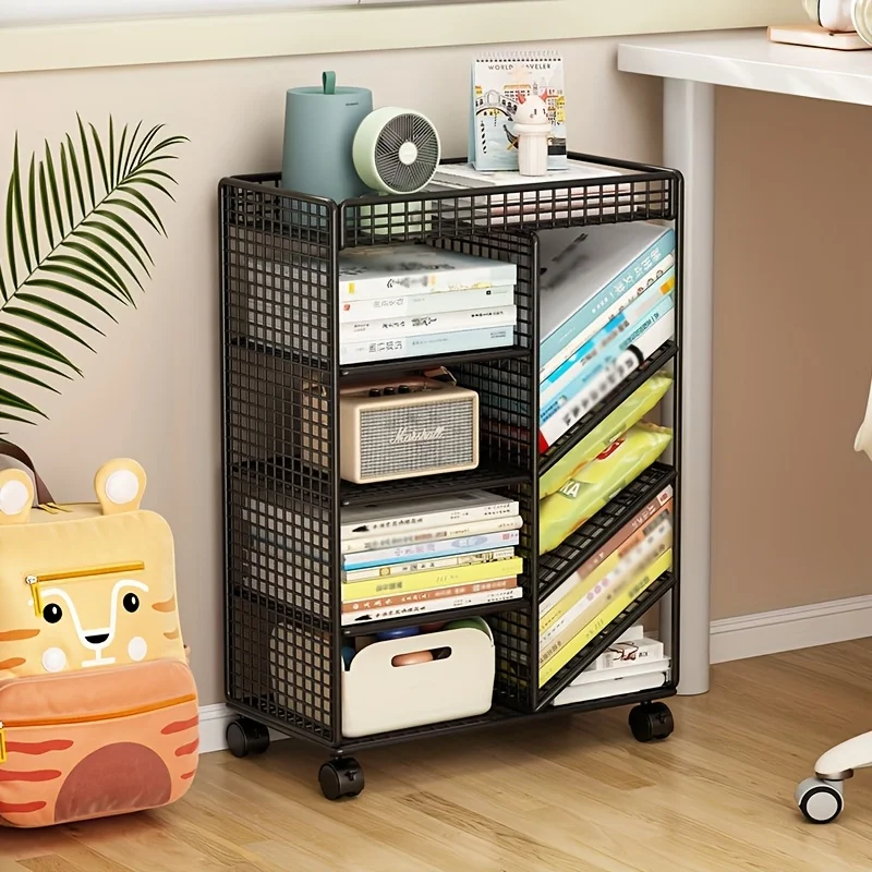Rolling Book Cart -  Metal Mob - Home Office Shed review and price