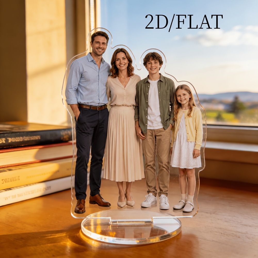 1Pc 2D Flat Custom Photo Acryl - Home Office Image review and price