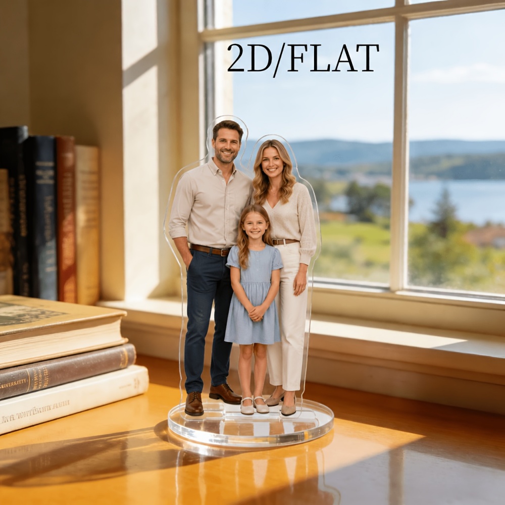 1Pc 2D Flat Custom Photo Acryl - Home Office Image review and price