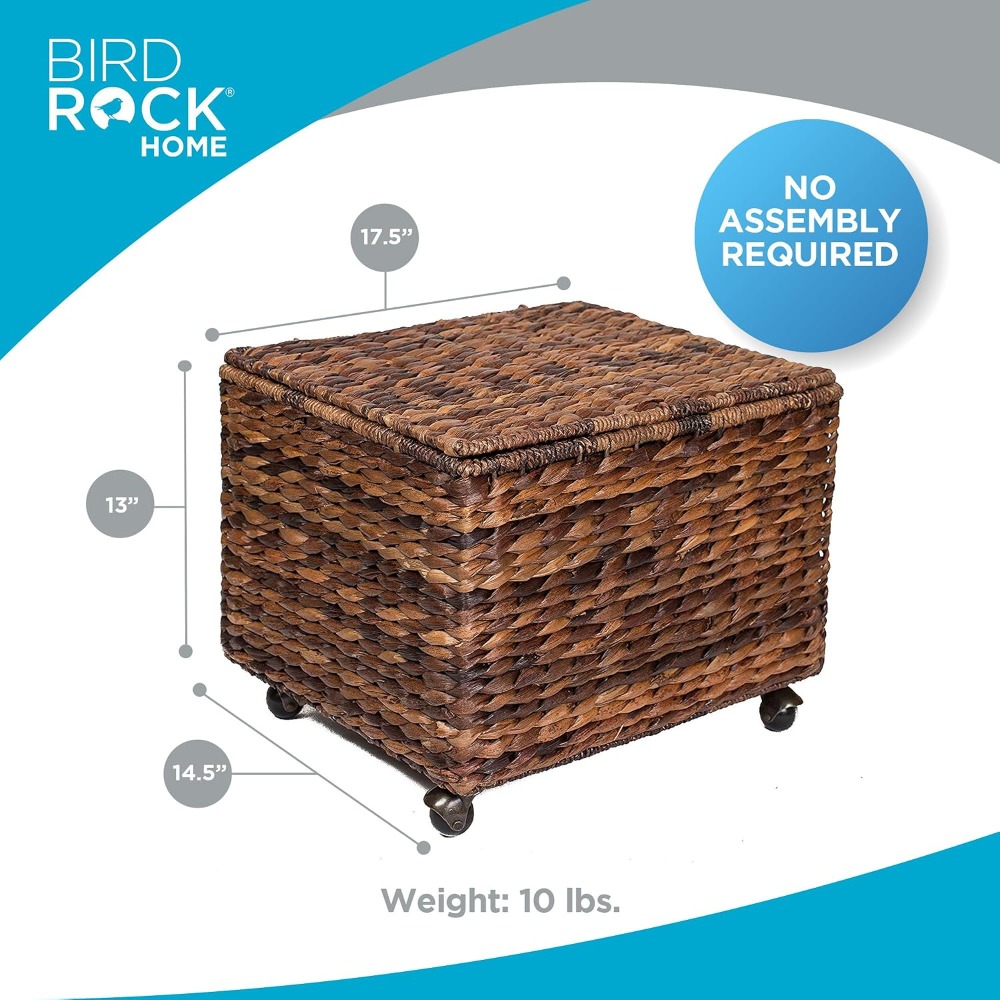 Handwoven Rolling File Cabinet - Home Office Image review and price