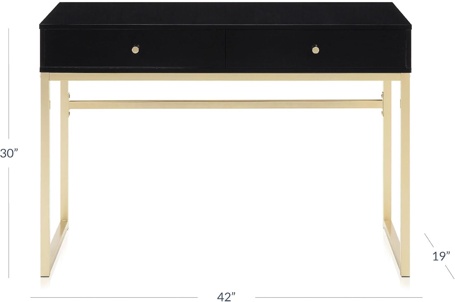 42 Inch Makeup Vanity or Home  - Home Office For Two review and price