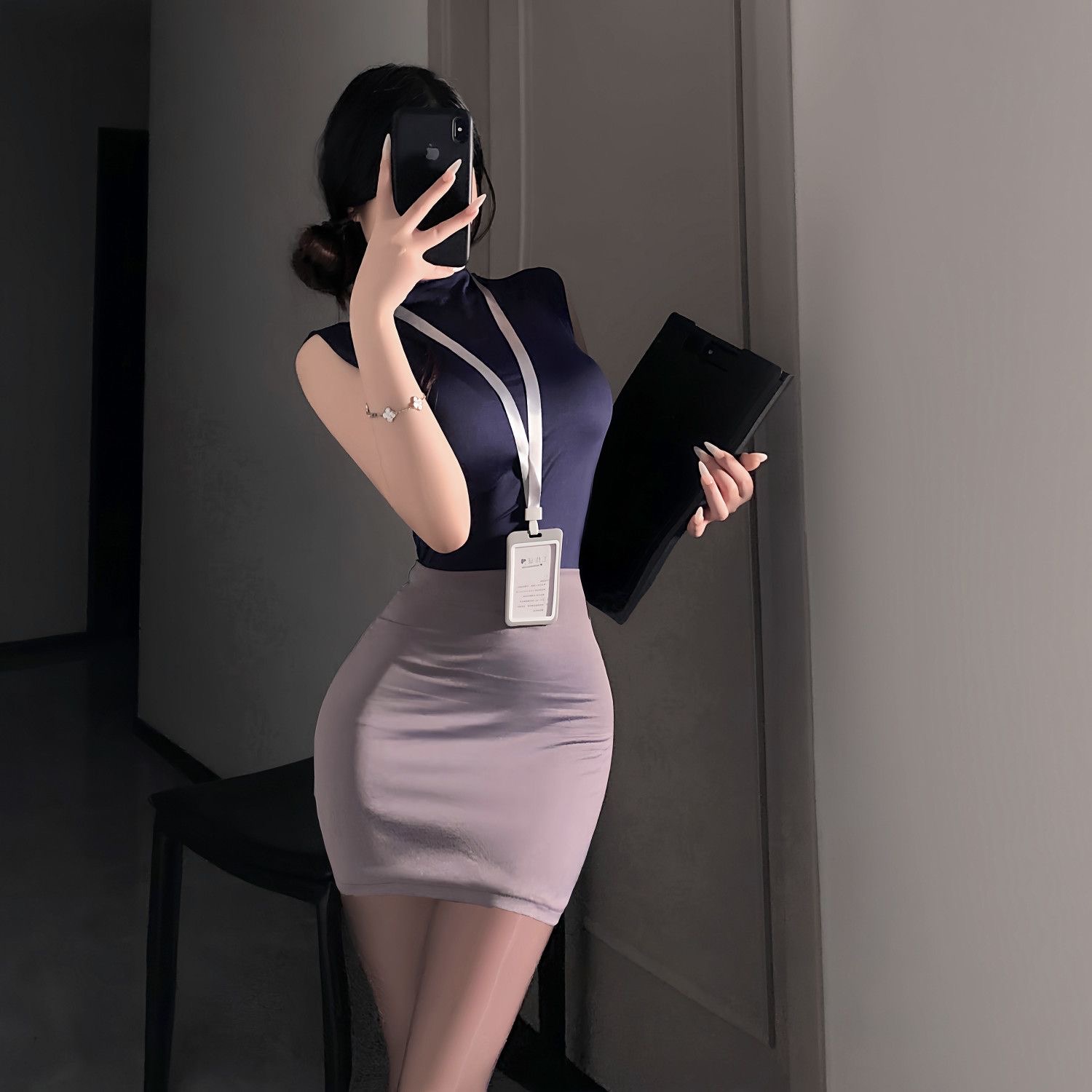 Sweet Skirts Set OL Sexy Pure  - Home Office For Two review and price