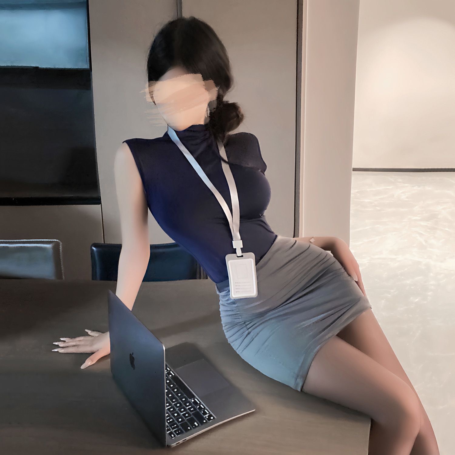 Sweet Skirts Set OL Sexy Pure  - Home Office For Two review and price